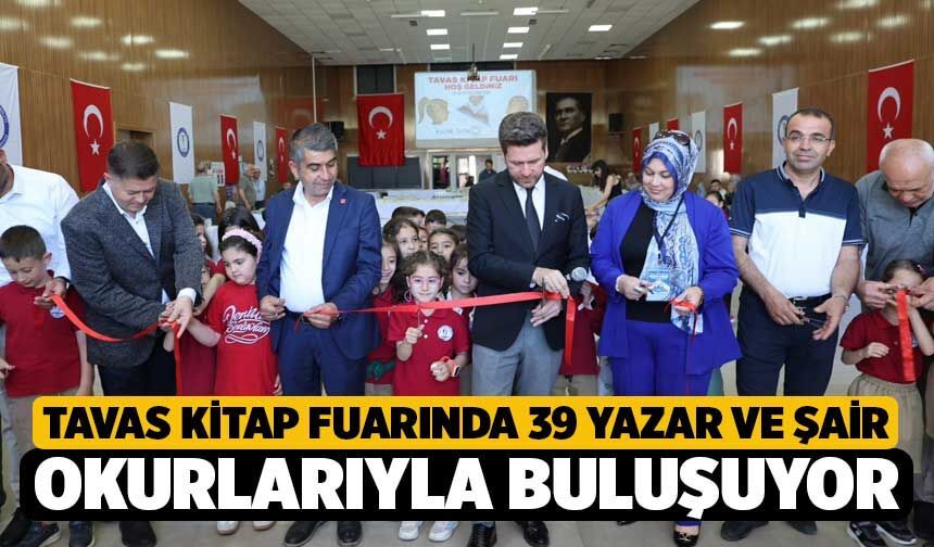 Tavas Kitap Fuarında 39 yazar ve şair okurlarıyla buluşuyor