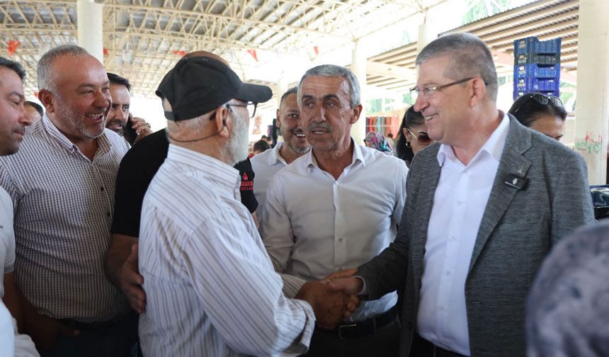 AK Parti Denizli İl Başkanı Subaşıoğlu Akhan Ve Kaklık Pazarı’nı Ziyaret Etti