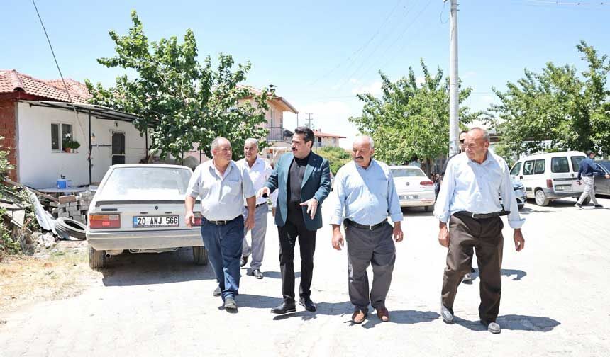 Başkan Ertemur Belenardıç Mahallesi'nde Vatandaşla Bir Araya Geldi