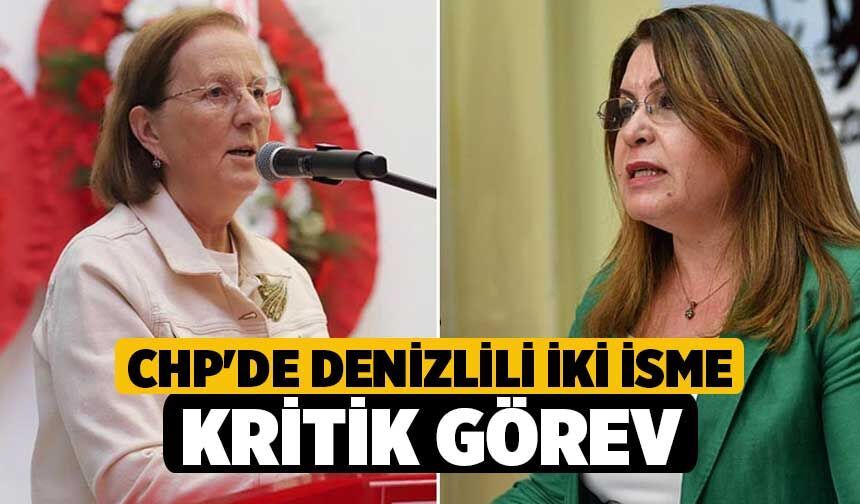 CHP'de Denizlili İki İsme Kritik Görev