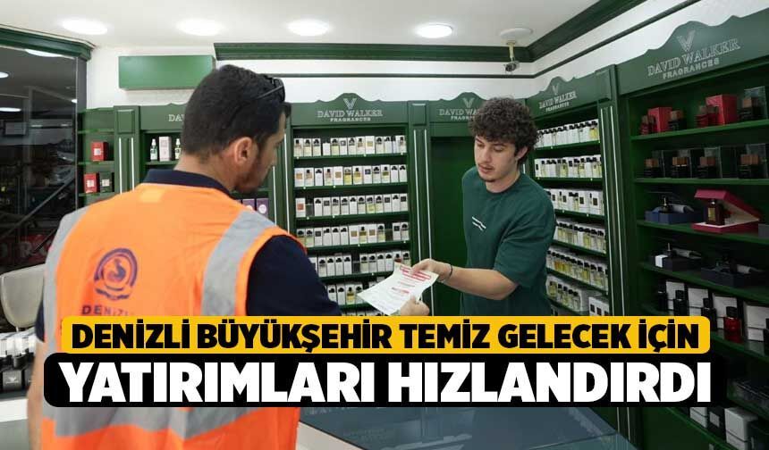 Denizli Büyükşehir temiz gelecek için yatırımları hızlandırdı