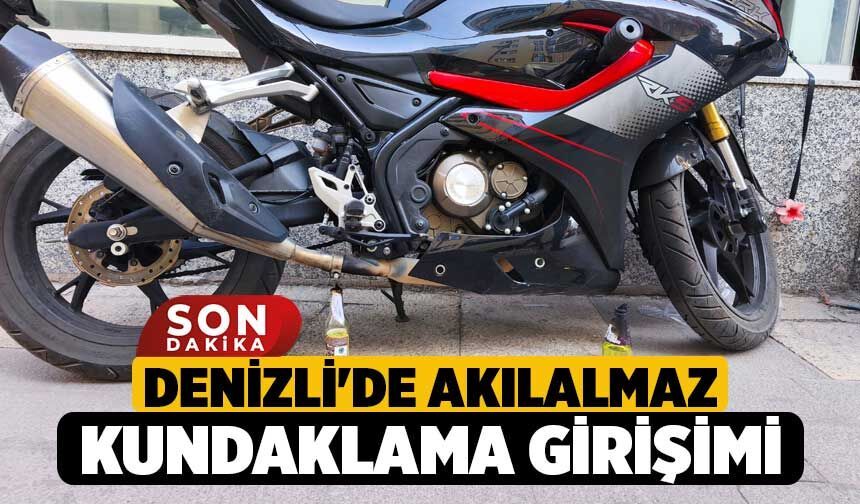 Denizli'de Akılalmaz Kundaklama Girişimi