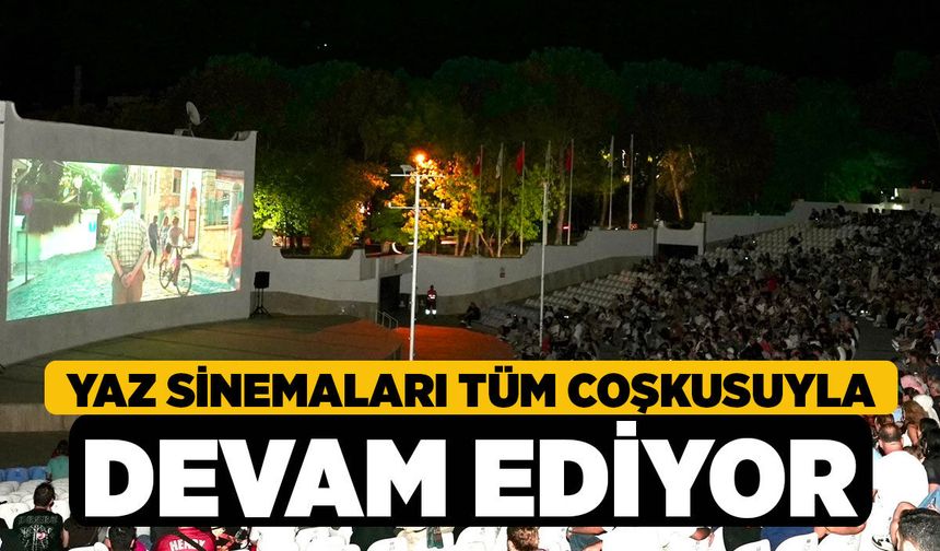 Denizli'de Yaz Sinemaları Tüm Coşkusuyla Devam Ediyor