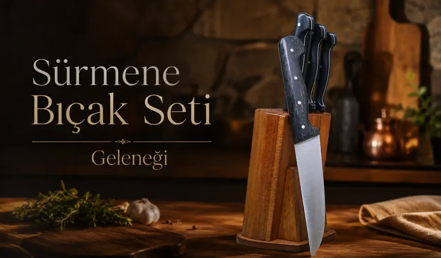 Sürmene Bıçak Seti Geleneği Bugün de Yaşatılıyor