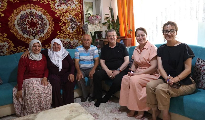 AK Parti Denizli İl Başkanı Muhammet Subaşıoğlu’ndan Muratdede Mahallesi’nde Ev Ziyaretleri