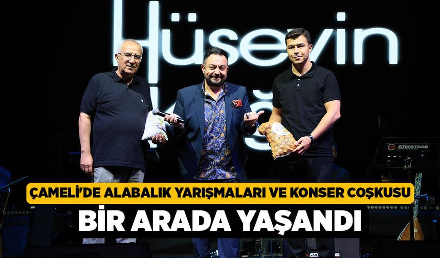 Çameli'de Alabalık Yarışmaları ve Konser Coşkusu Bir Arada Yaşandı