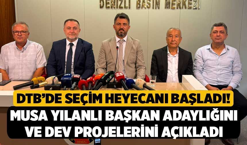 DTB’de Seçim Heyecanı Başladı! Musa Yılanlı Başkan Adaylığını ve Dev Projelerini Açıkladı