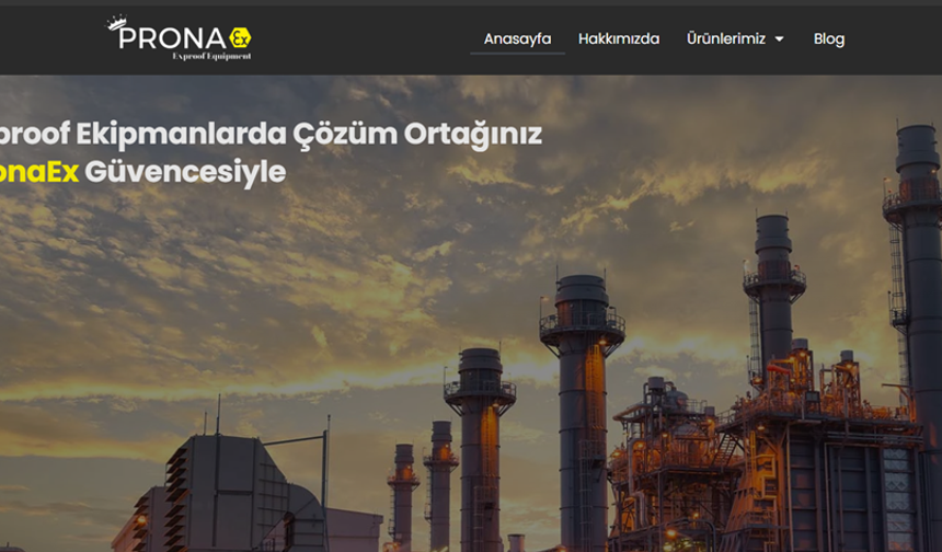 Pronaex Exproof Ürünleri ile Patlayıcı Ortamlarda Güvenli Endüstriyel Çözümler