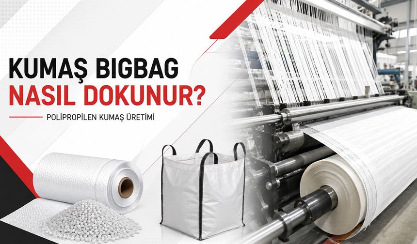 Kumaş Bigbag Nasıl Dokunur? Polipropilen Kumaş Üretimi