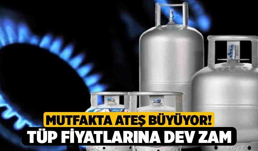 Mutfakta Ateş Büyüyor! Tüp Fiyatlarına Dev Zam