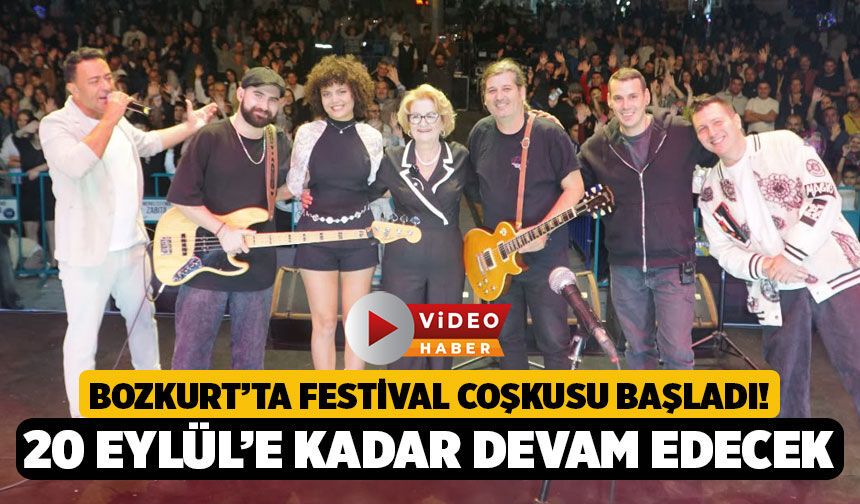 Bozkurt’ta festival coşkusu başladı!