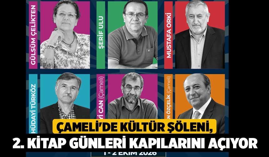 Çameli'de Kültür Şöleni, 2. Kitap Günleri Kapılarını Açıyor!
