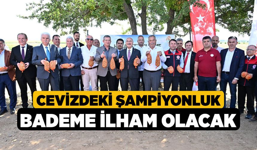 Cevizdeki Şampiyonluk Bademe İlham Olacak