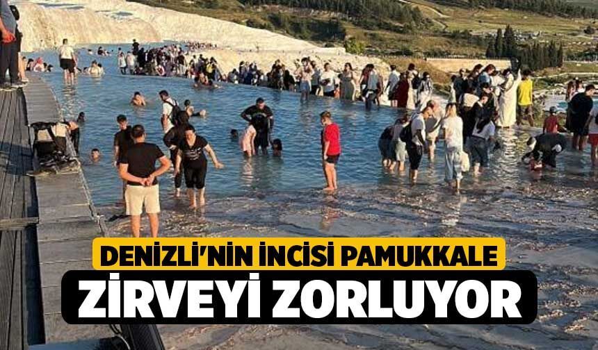 Denizli'nin İncisi Pamukkale Zirveyi Zorluyor!