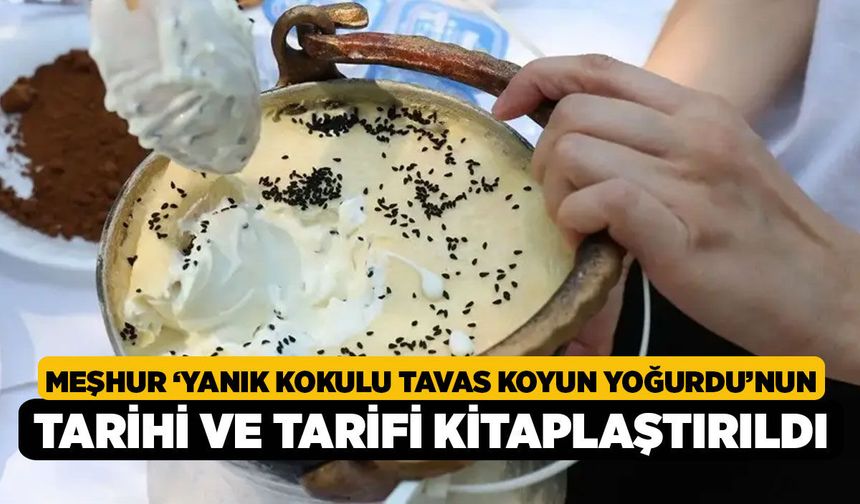 Meşhur ‘Yanık Kokulu Tavas Koyun Yoğurdu’nun Tarihi ve Tarifi Kitaplaştırıldı!