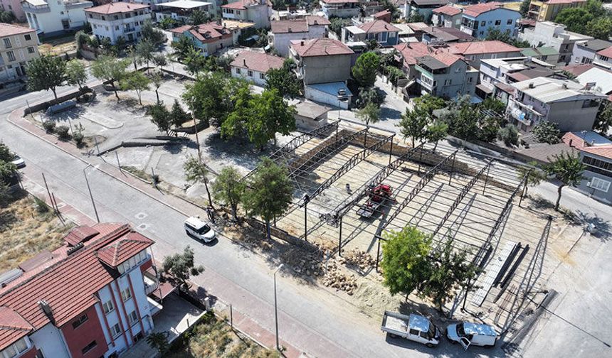Pamukkale Belediyesi Aktepe Kapalı Pazar Yeri Projesine Başladı