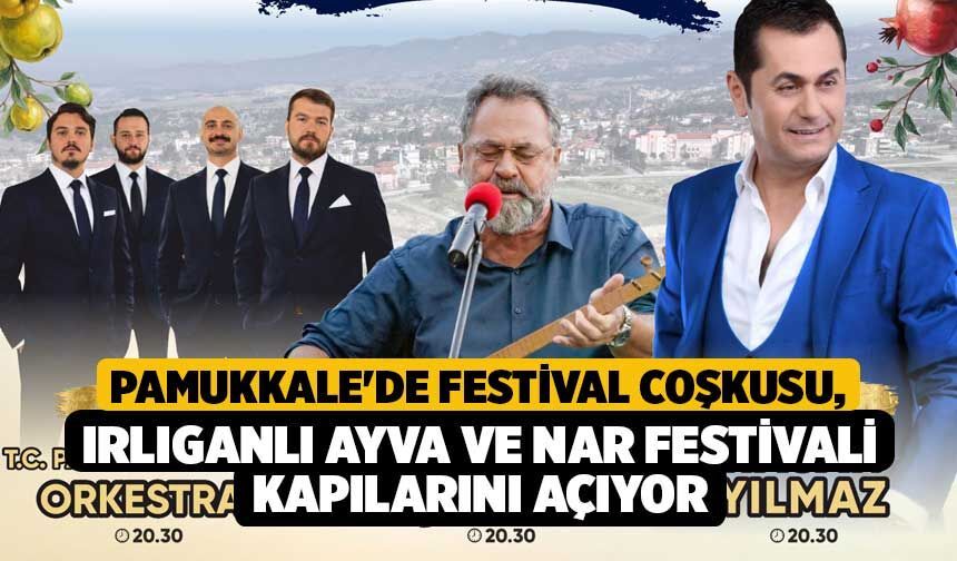 Pamukkale'de Festival Coşkusu, Irlıganlı Ayva ve Nar Festivali Kapılarını Açıyor