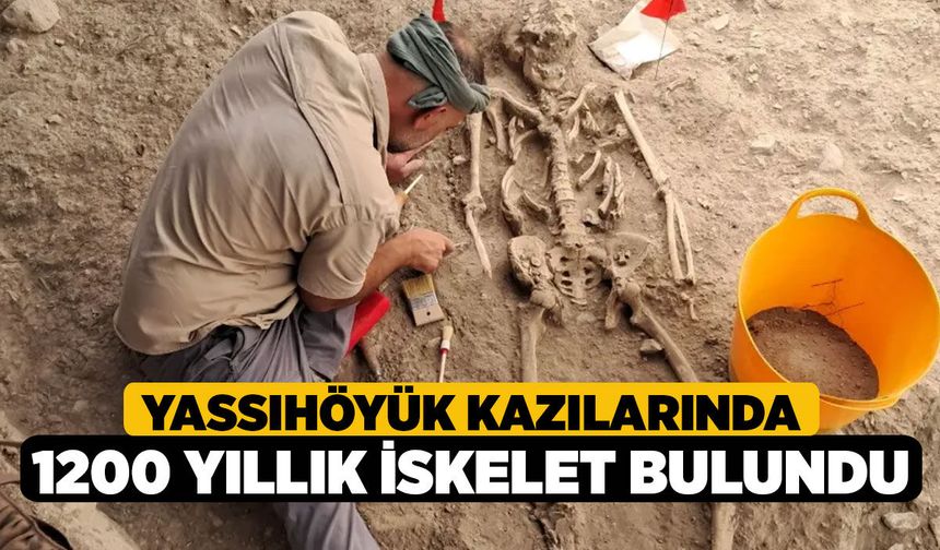 Yassıhöyük Kazılarında 1200 Yıllık İskelet Bulundu
