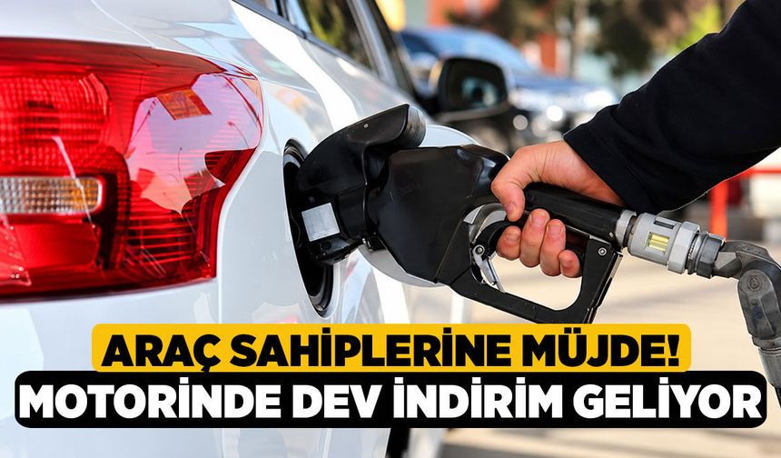 Araç Sahiplerine Müjde! Motorinde Dev İndirim Geliyor