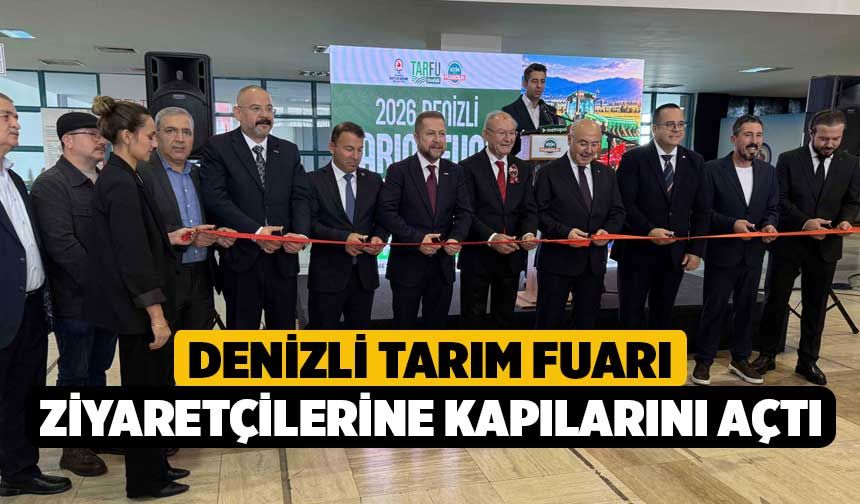 Denizli Tarım Fuarı, Kapılarını Açtı