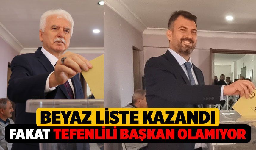 DTB Seçimlerinde Büyük Sürpriz: Listesi Kazandı, Başkan Tefenlili Meclis Dışı Kaldı!