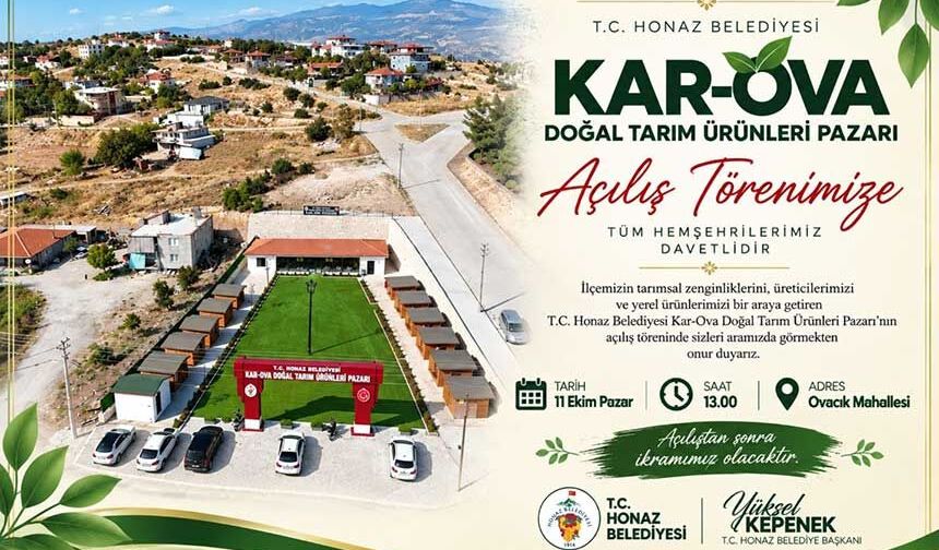 Honaz’da kadın üreticilerin işleteceği Kar-Ova tesisleri açılıyor