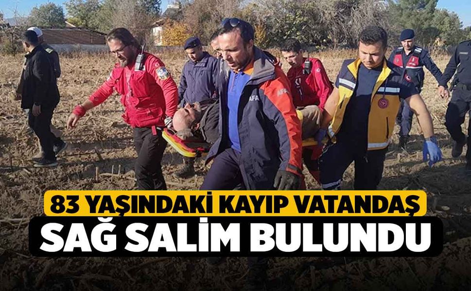 Denizli'de 83 Yaşındaki Kayıp Adam Bulundu