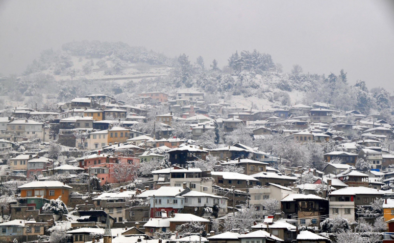 Denizli - Buldan'dan Kar Manzaraları