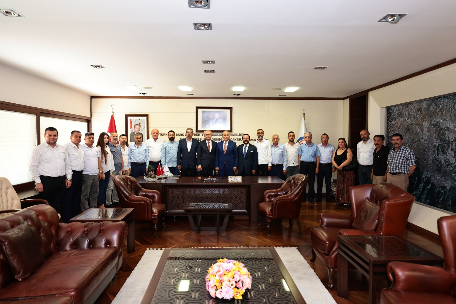MHP'den Başkan Osman Zolan’a ziyaret (2)