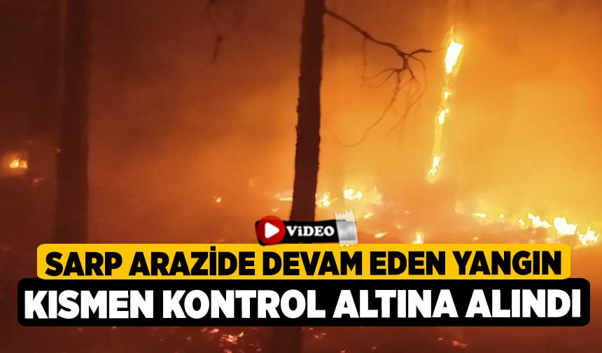 Sarp Arazide Devam Eden Yangın Kısmen Kontrol Altına Alındı Denizli Haber