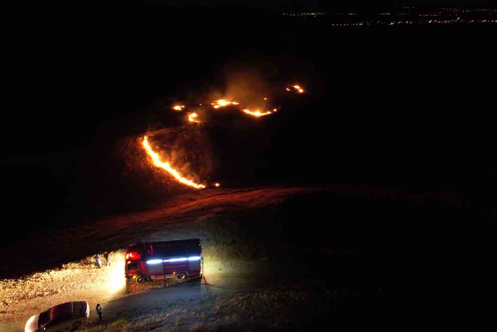 Denizli Hacieyuplu Arazi Yangini1