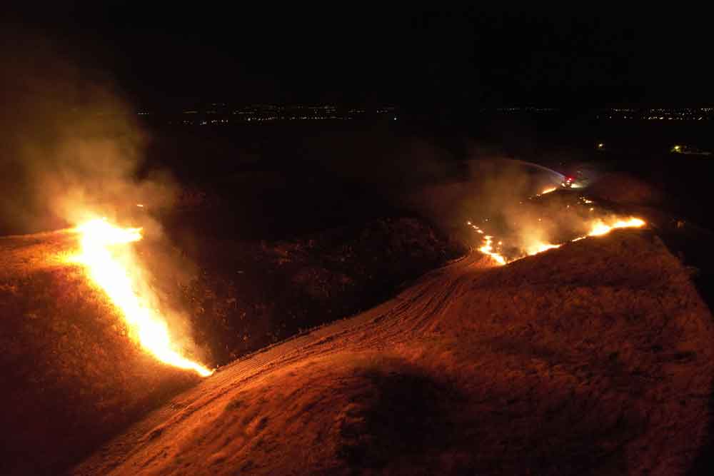 Denizli Hacieyuplu Arazi Yangini5