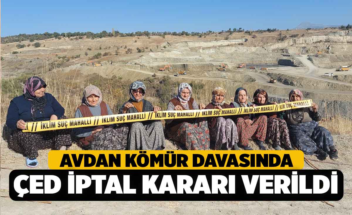 Tavas Avdan'da Kömür Davasında ÇED İptal Kararı - Denizli Haber l ...