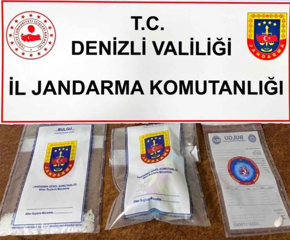 Denizlide Jandarmanin Operasyonunda 80 Gram Uyusturucu Yakalandi 1