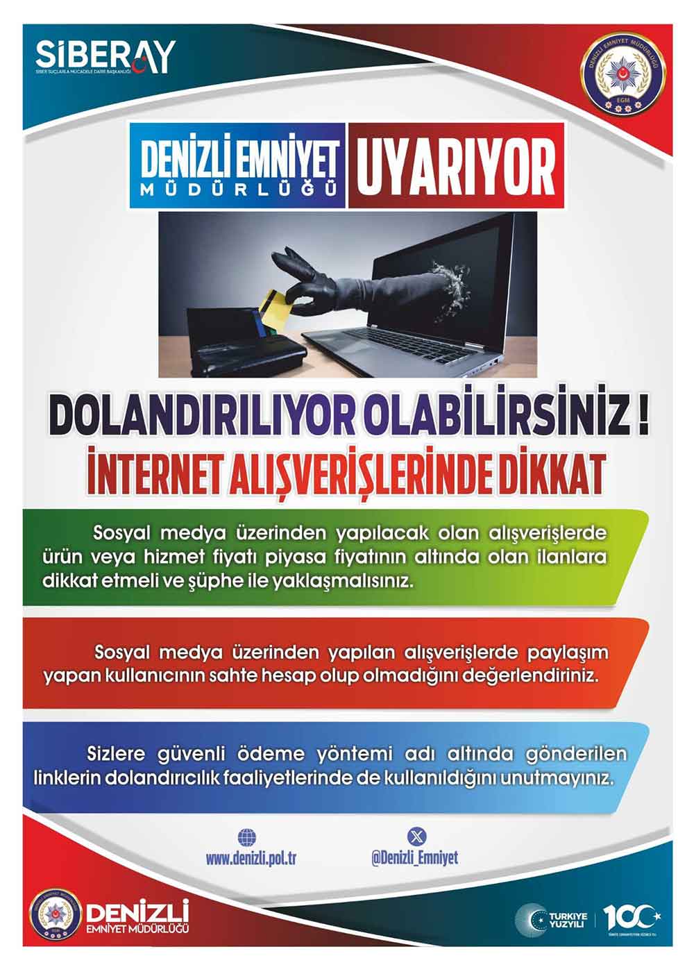 Denizli Emniyet Mudurlugunden Dolandiricilik Uyarisi 5