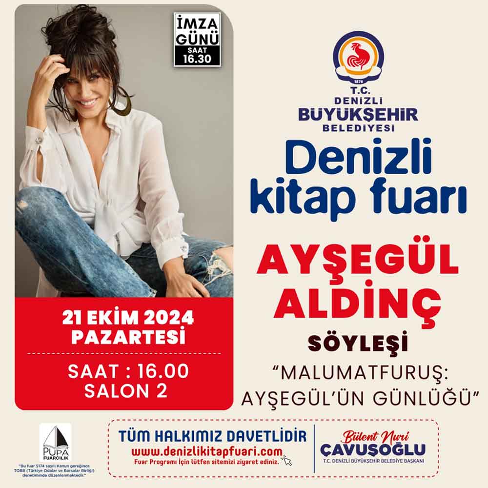 Denizli Kitap Fuari 18 Ekimde Kapilarini Aciyor 1