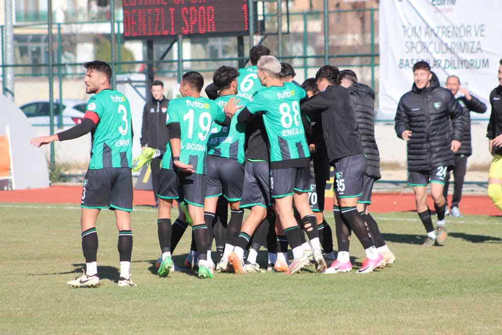 Denizlispor Edirnespor Galibiyet3