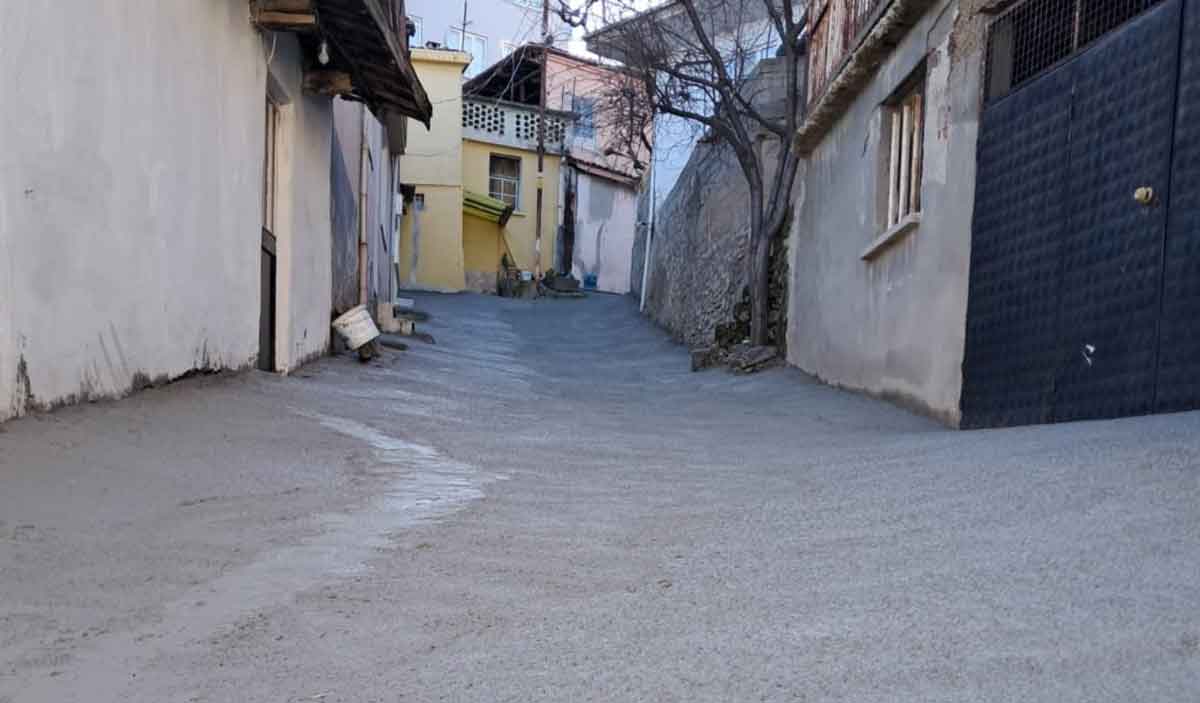 Babadag Belediyesi Gazi Mahallesinde Betonlama Calismalari Tamamlandi 1