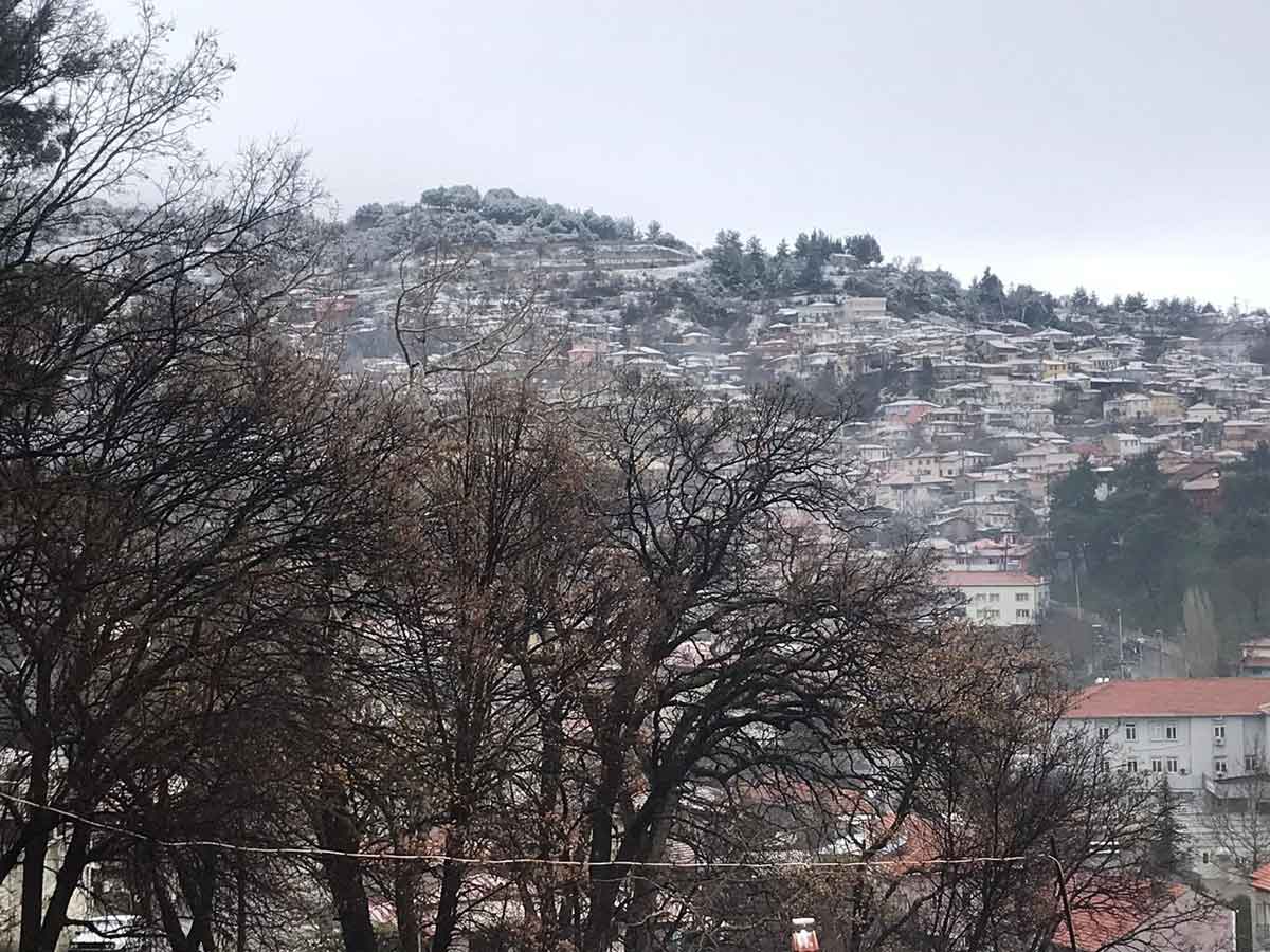 Denizli Kar Yagisi Yuksek Kesimlerde1