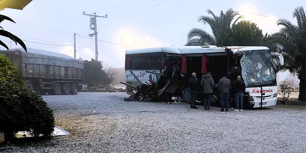 Denizli Saraykoy Kaza Otobus Tir 1