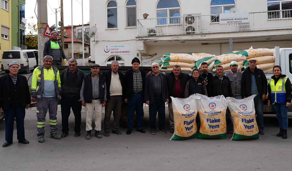 Denizlide Ureticiden Alinan Misir Ve Arpa Ureticiye Yem Olarak Dagitiliyor 2