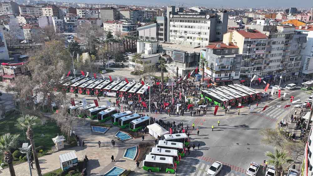 Denizli Otobus Ulasim Yeni Arac7