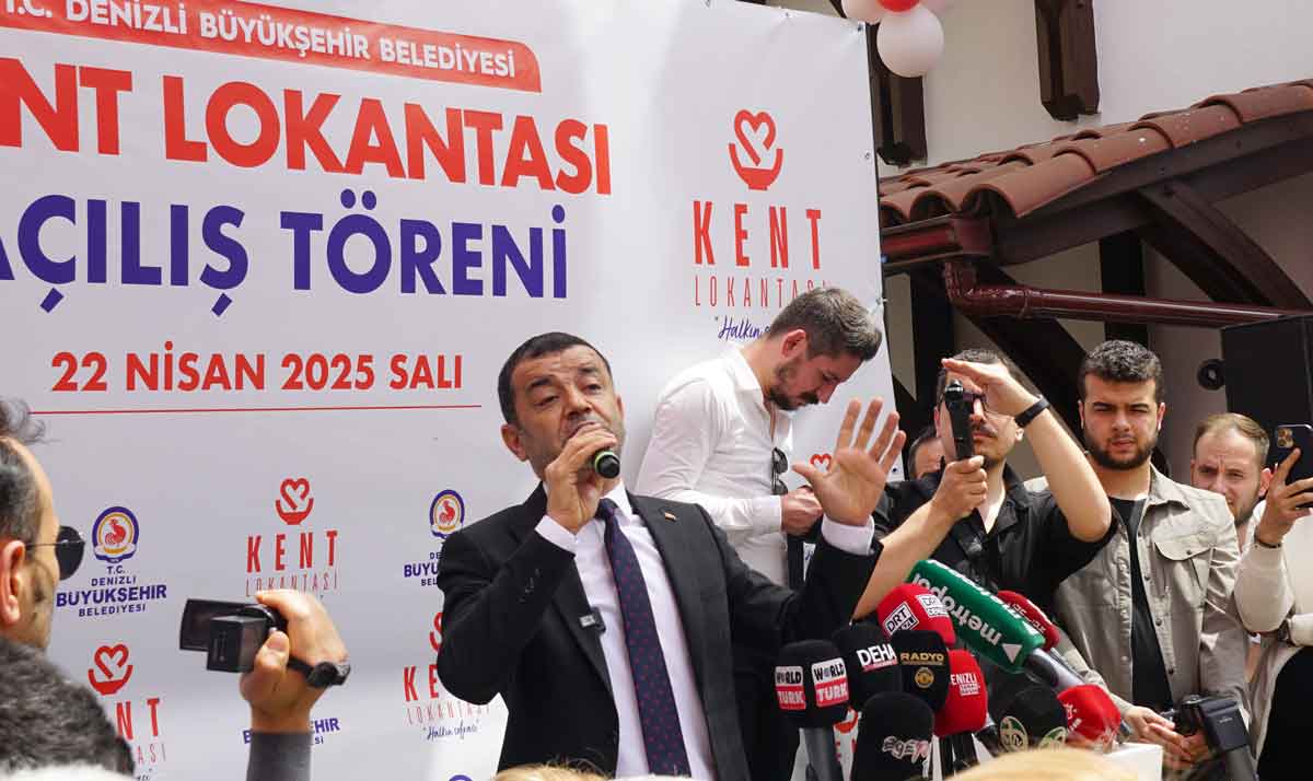 Denizli 5 Kent Lokantasi Kaleici Bakircilar Carsisi Bulent Nuri Cavusoglu