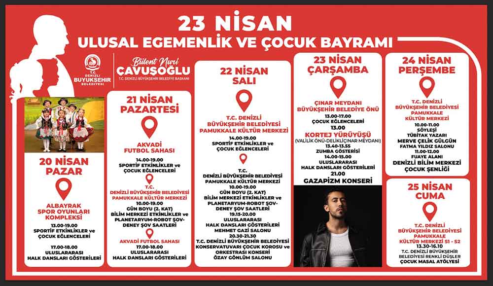 Denizlide 6 Gun Boyunca Bayram Havasi Olacak