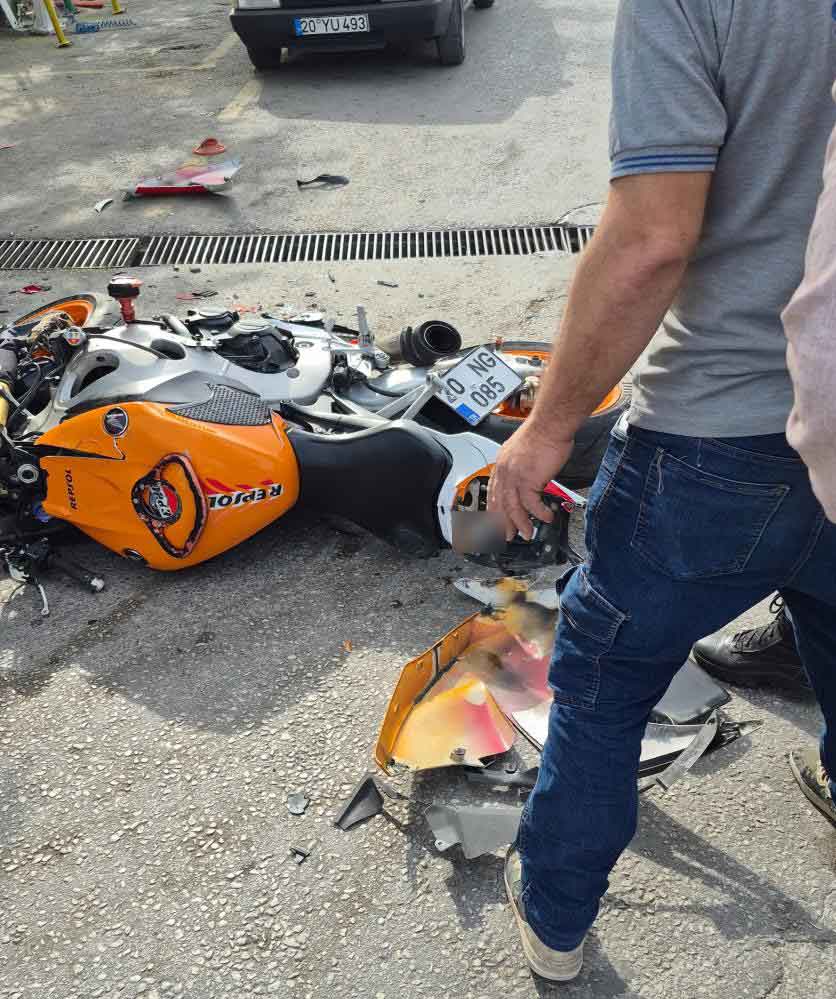 Denizli Isadami Yusuf Karaya Motosiklet Kazasi2