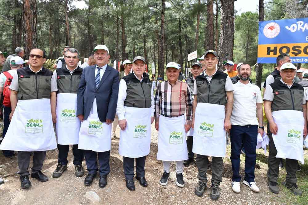 Denizli Orman Yangini Copleri Topladilar3