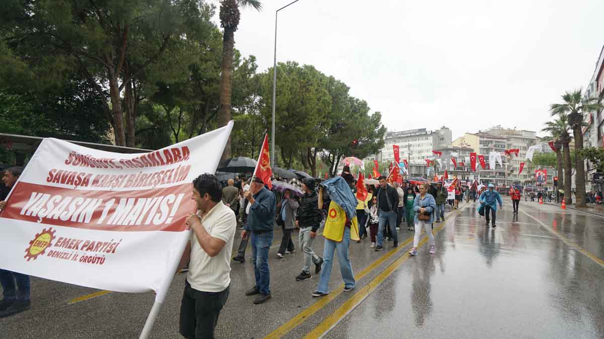 Denizlide 1 Mayis Kutlamalari Cinardan Basladi