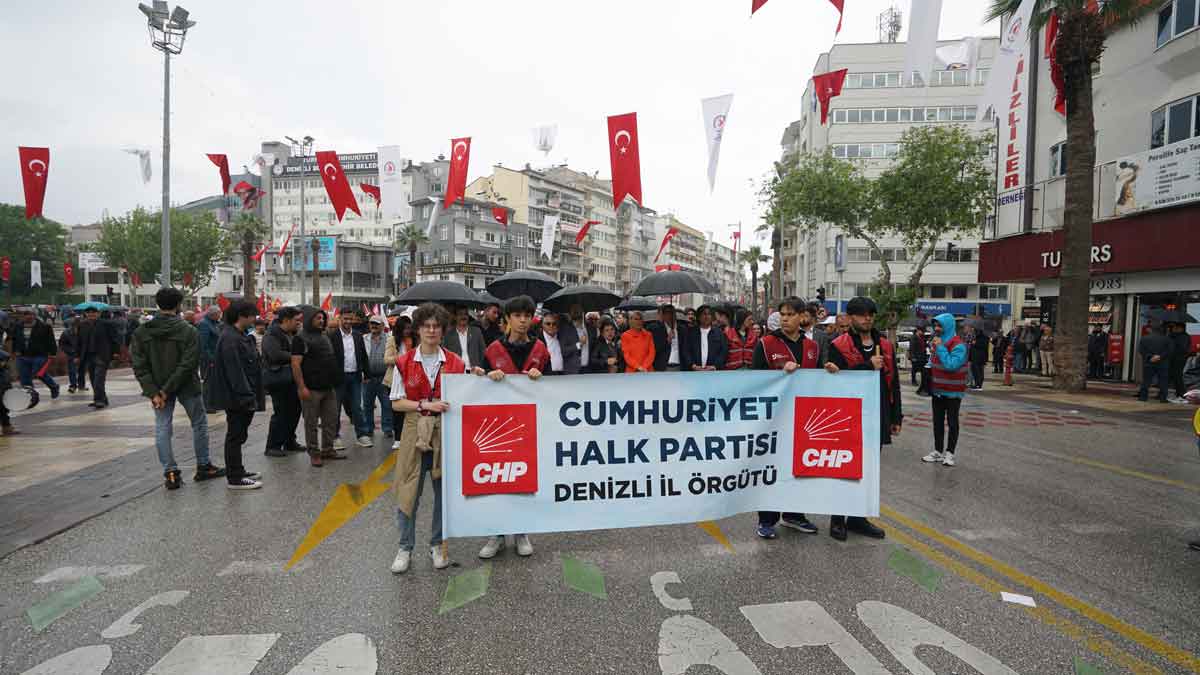 Denizlide 1 Mayis Kutlamalari Cinardan Basladi1