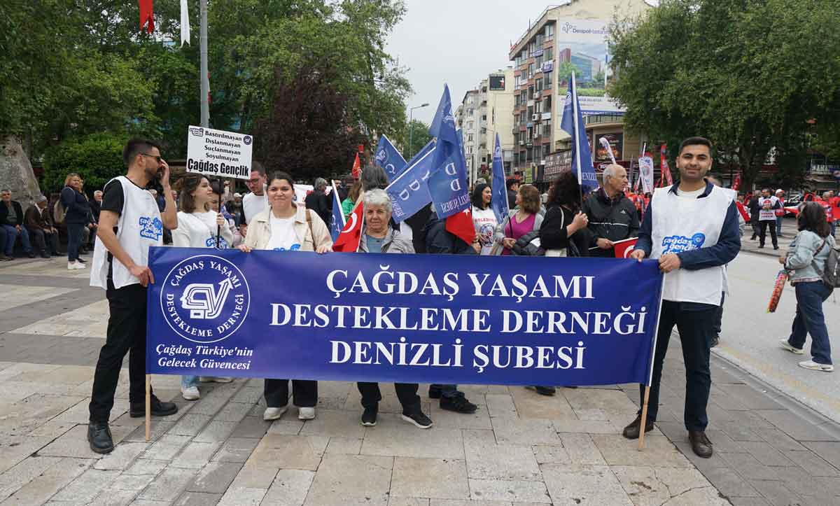 Denizlide 1 Mayis Kutlamalari Cinardan Basladi9