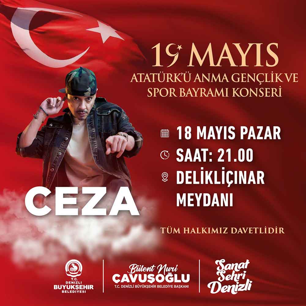 Denizlide 19 Mayis Coskusu Buyuksehirle Dolu Dolu Yasanacak 1